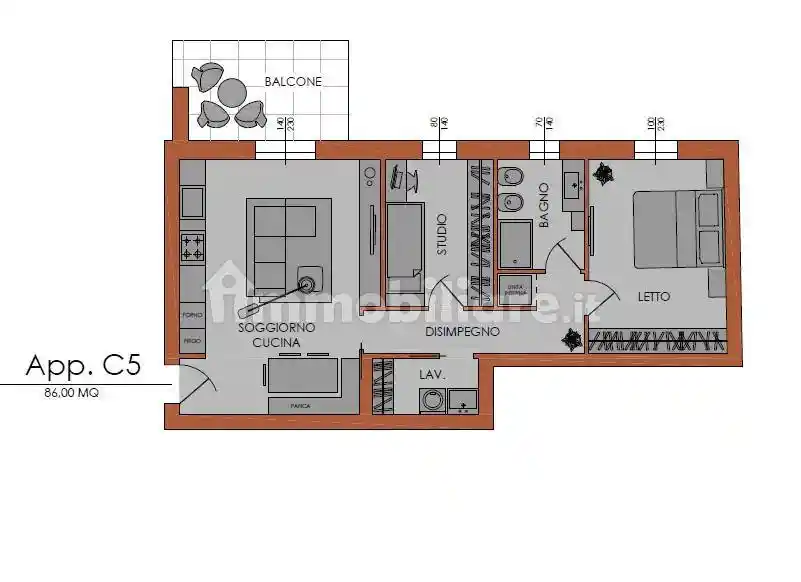 Appartamento in vendita a Piacenza