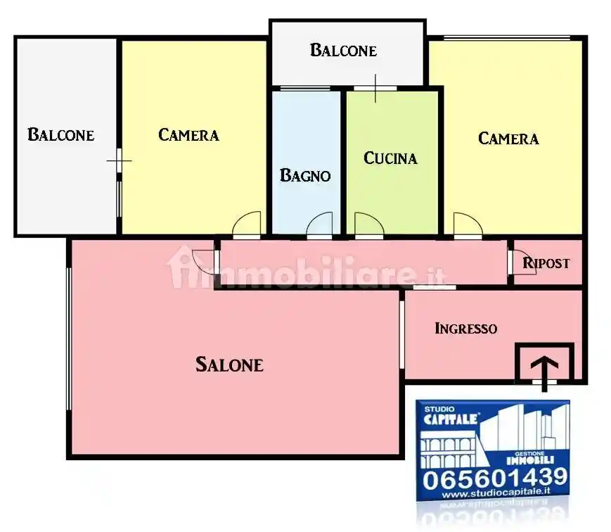 Appartamento in vendita a Roma