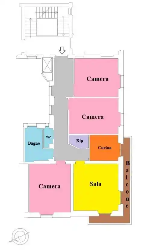 Appartamento in vendita a Roma