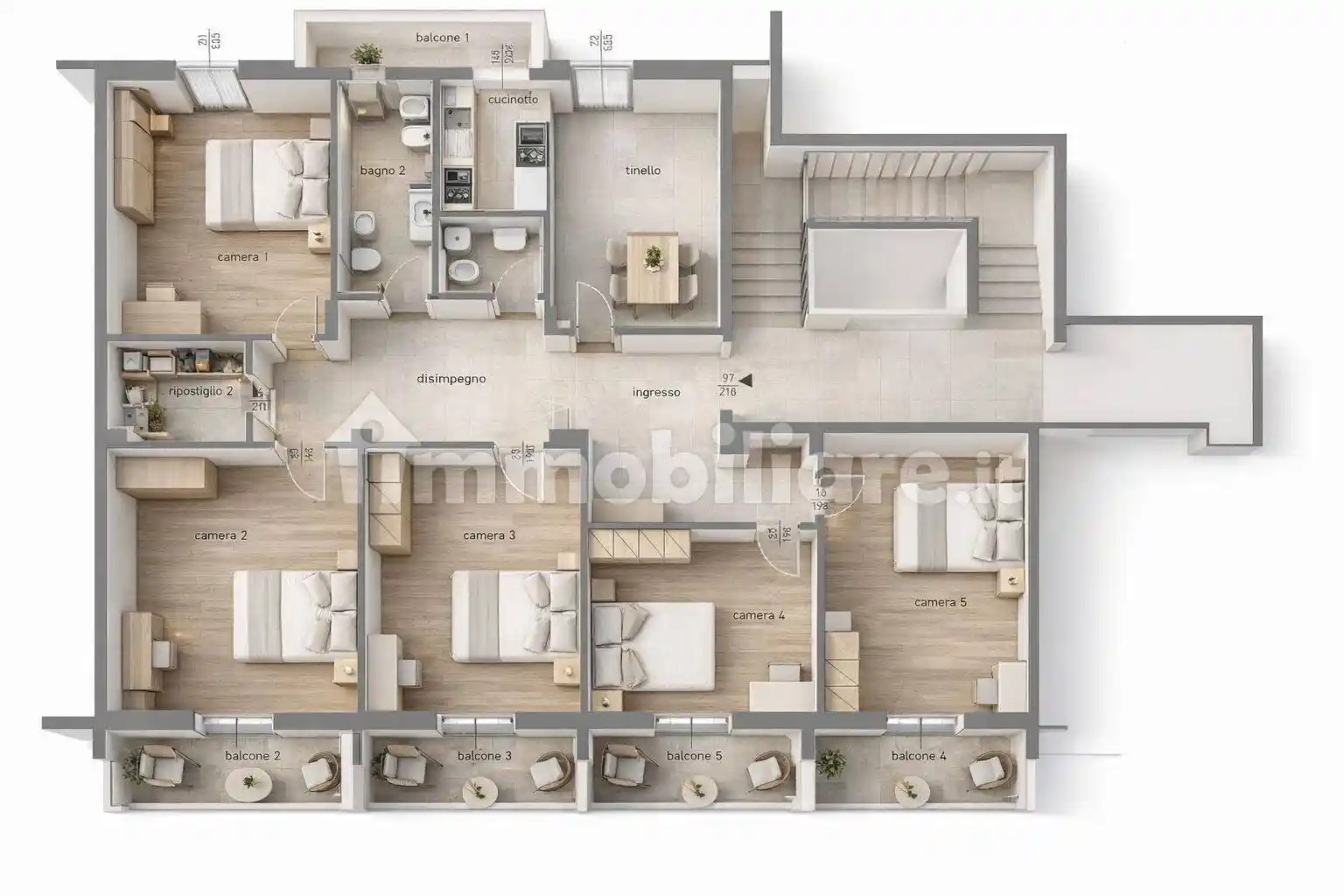 Appartamento in affitto a Bologna