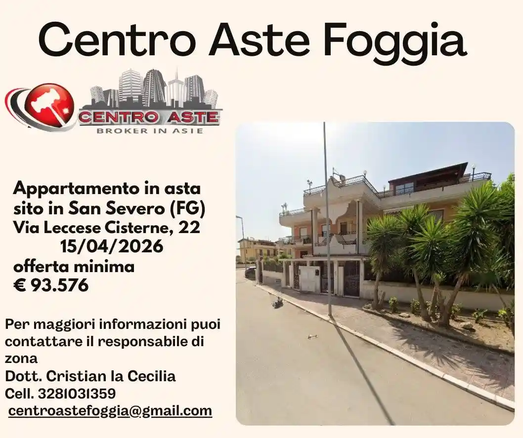 Appartamento in vendita a San Severo