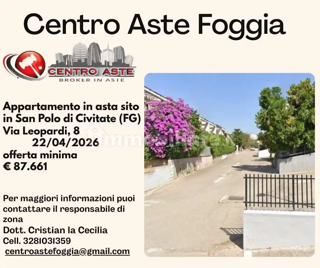 Appartamento in vendita a San Paolo di Civitate