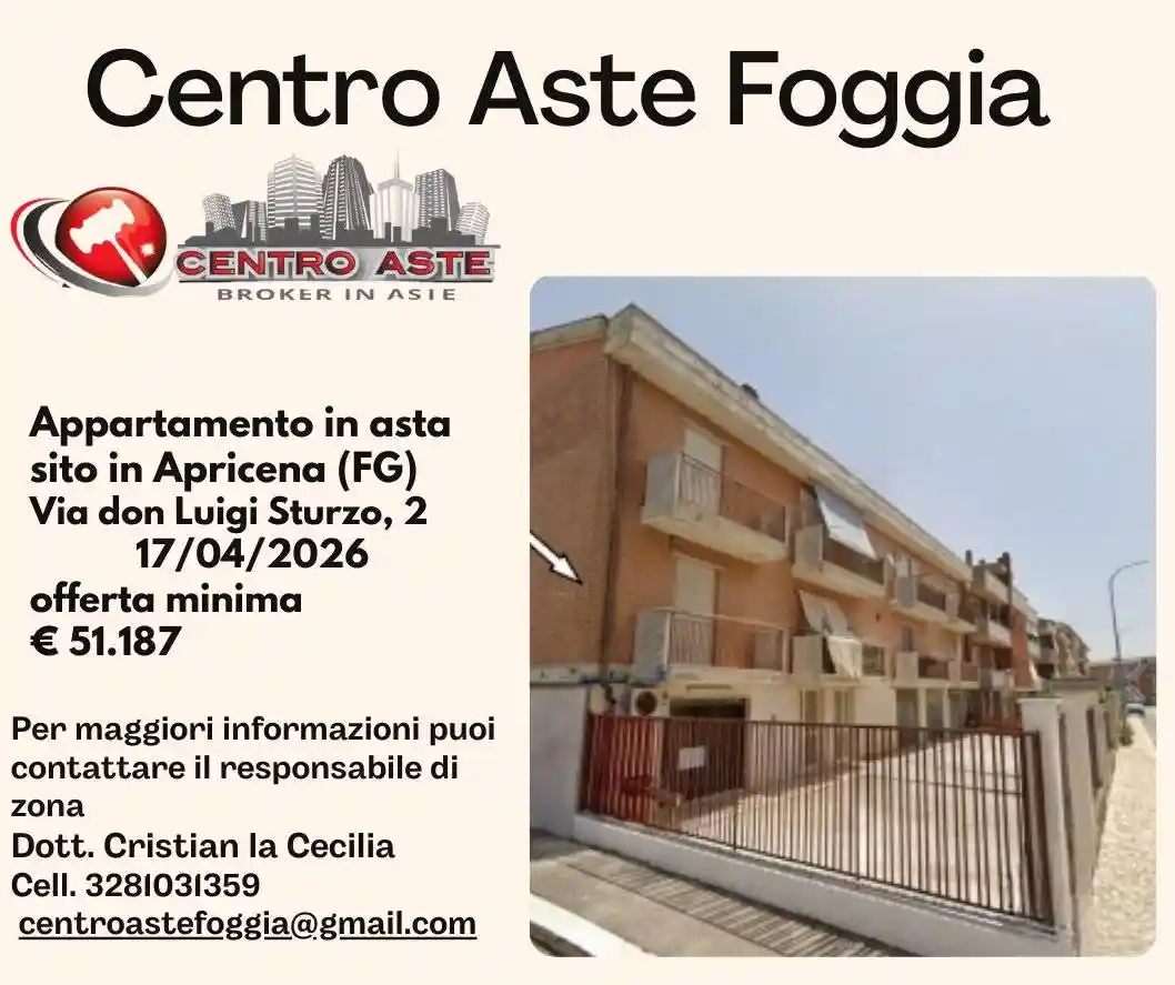 Appartamento in vendita a Apricena