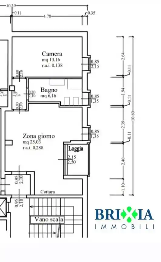 Appartamento in vendita a Brescia