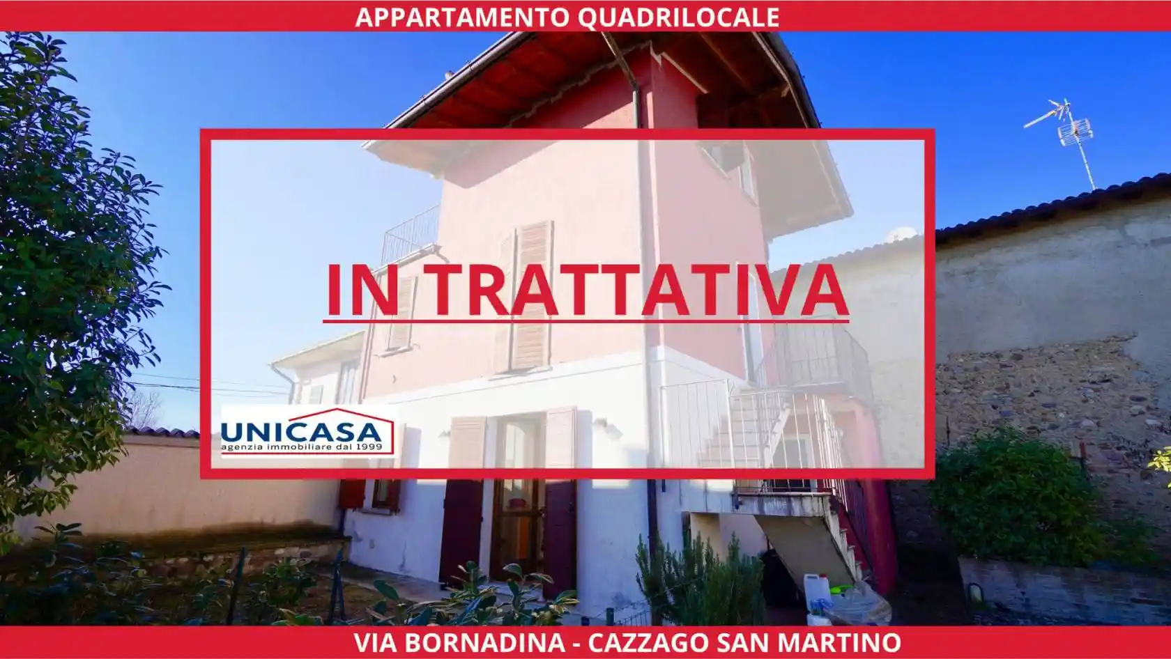 Appartamento in vendita a Cazzago San Martino