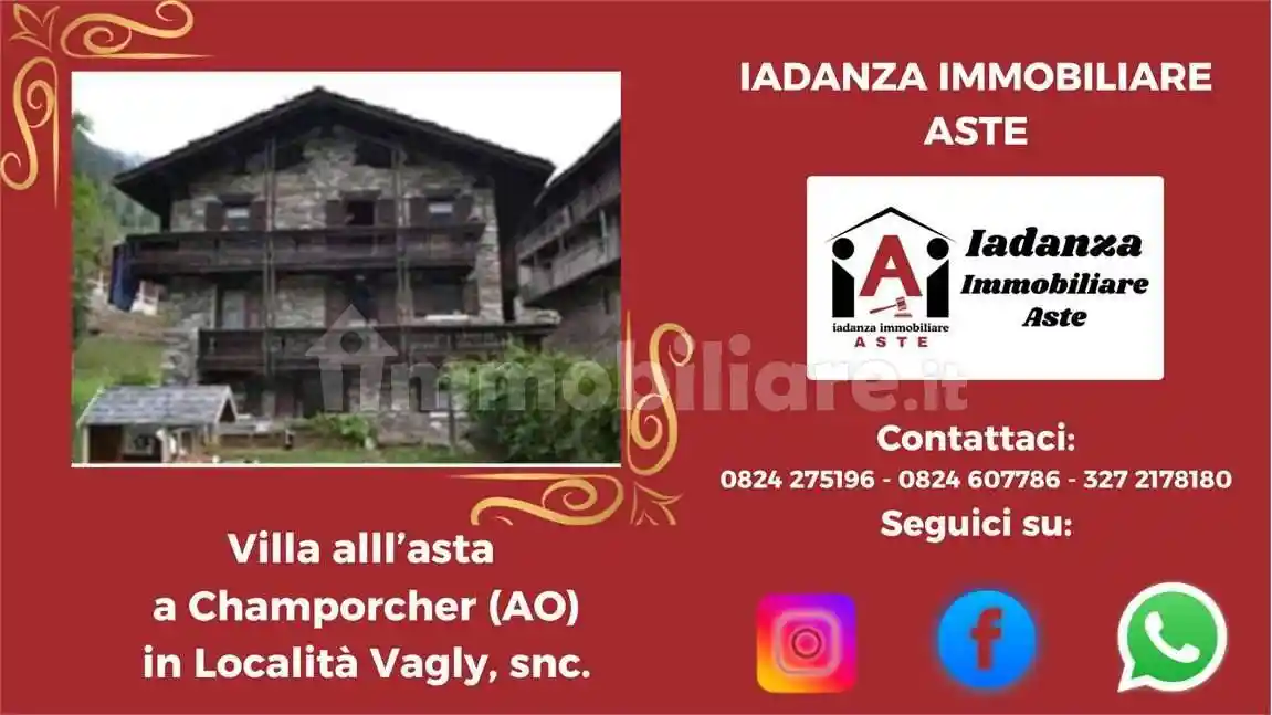 Villa in vendita a Champorcher