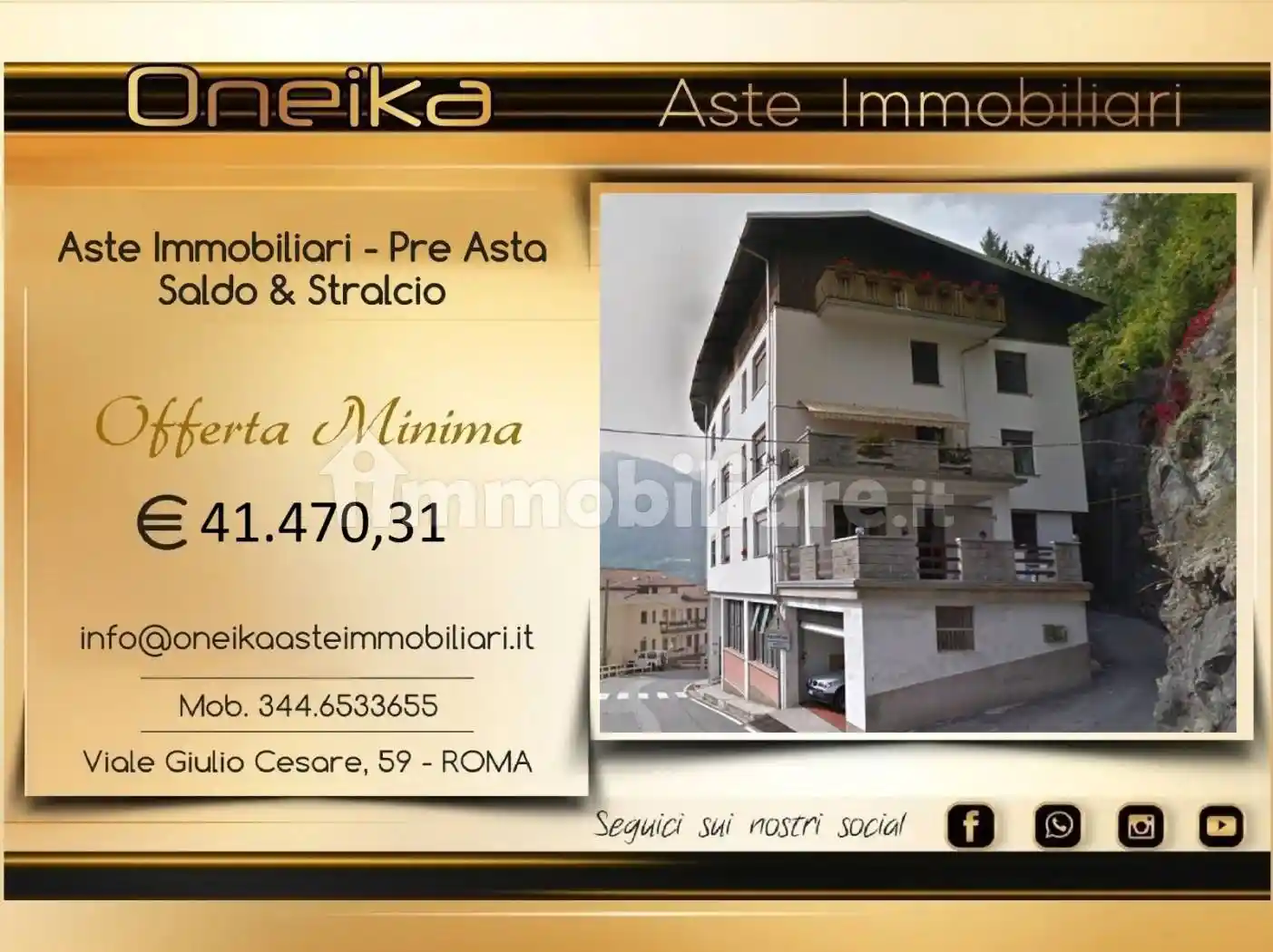 Appartamento in vendita a Premana