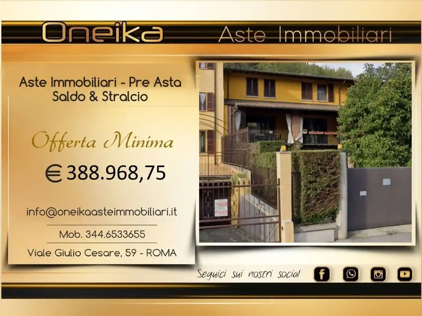 Villa in vendita a Nave