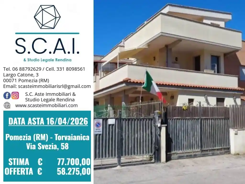 Appartamento in vendita a Pomezia