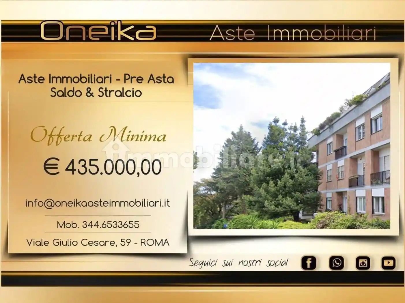 Appartamento in vendita a Roma