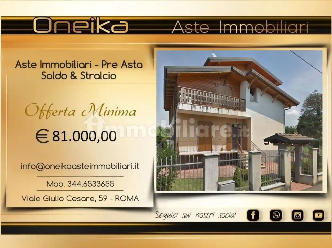 Villa in vendita a Turate