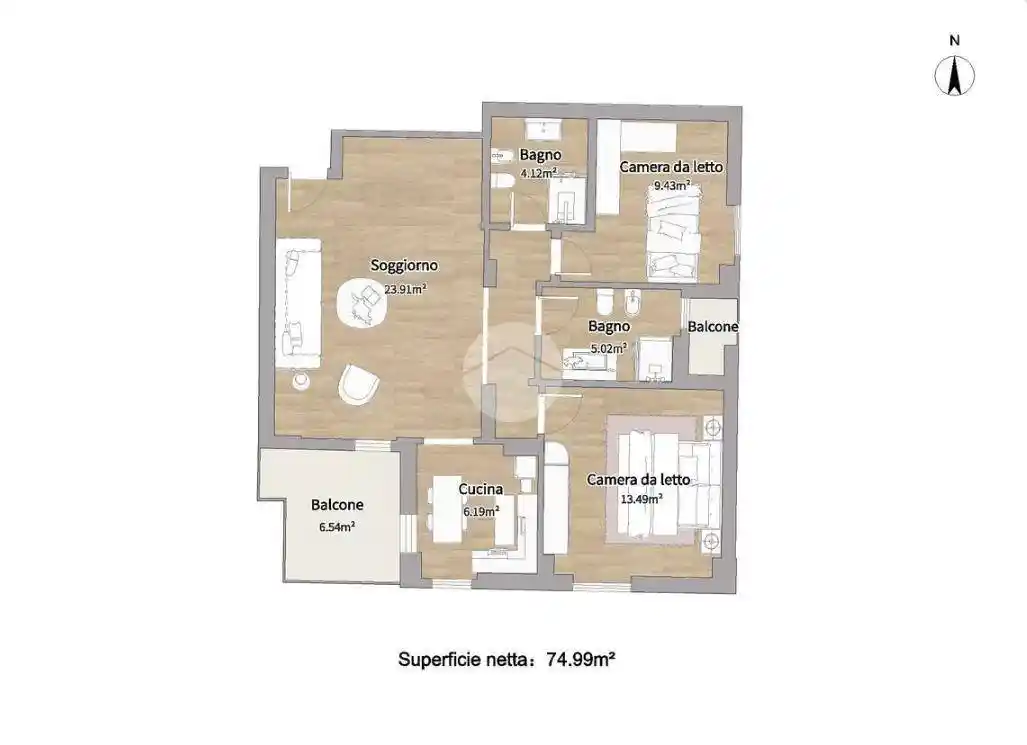 Appartamento in vendita a Roma