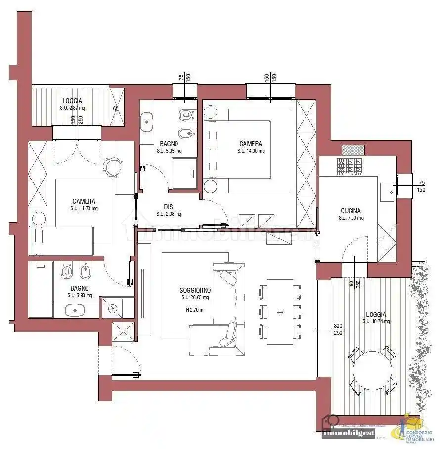 Appartamento in vendita a Parma