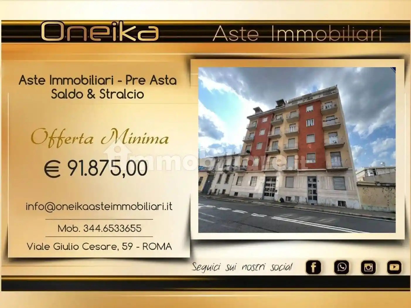 Appartamento in vendita a Torino