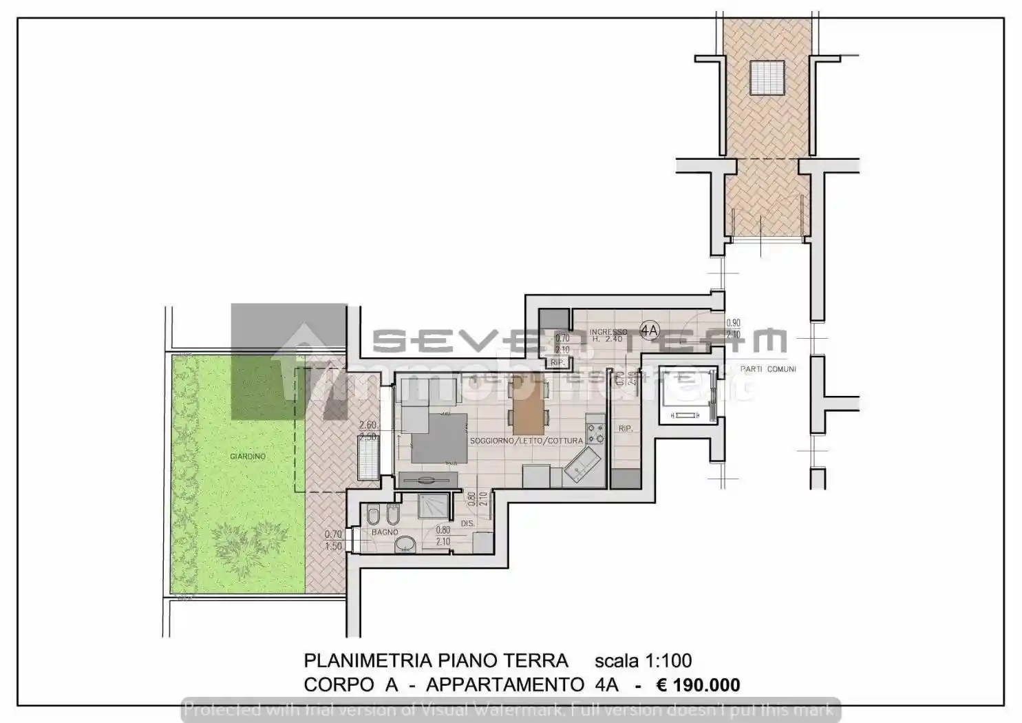 Appartamento in vendita a Brugherio