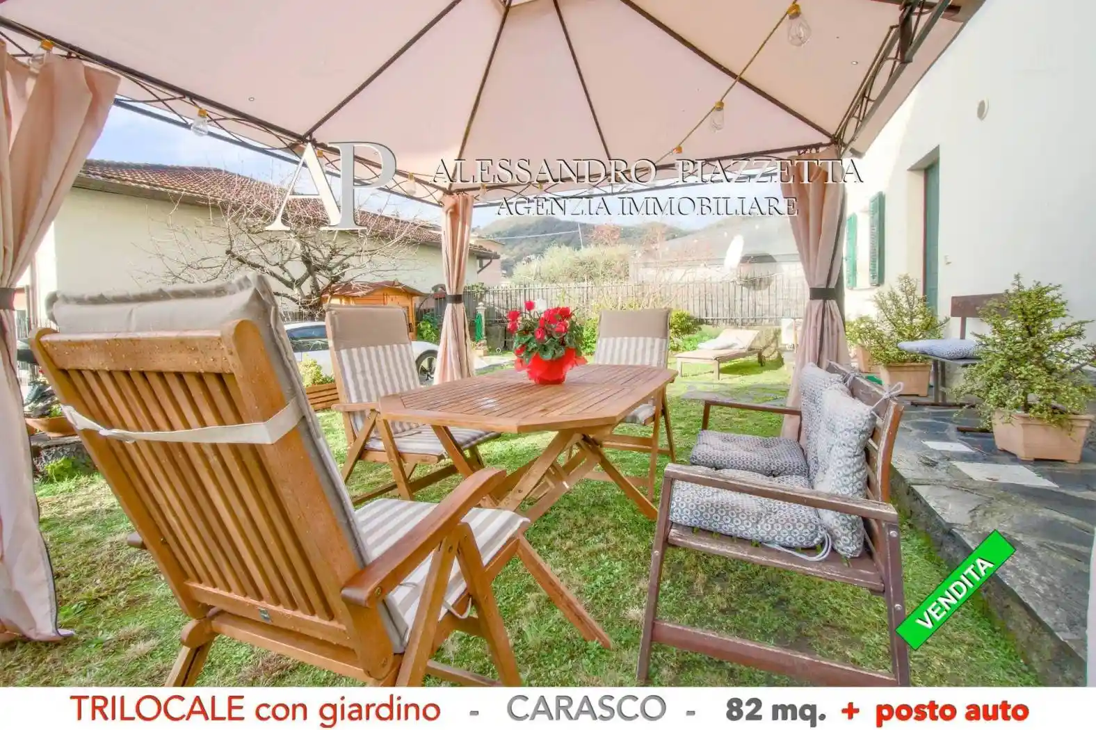 Appartamento in vendita a Carasco