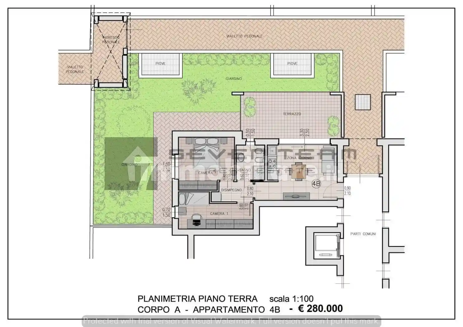 Appartamento in vendita a Brugherio