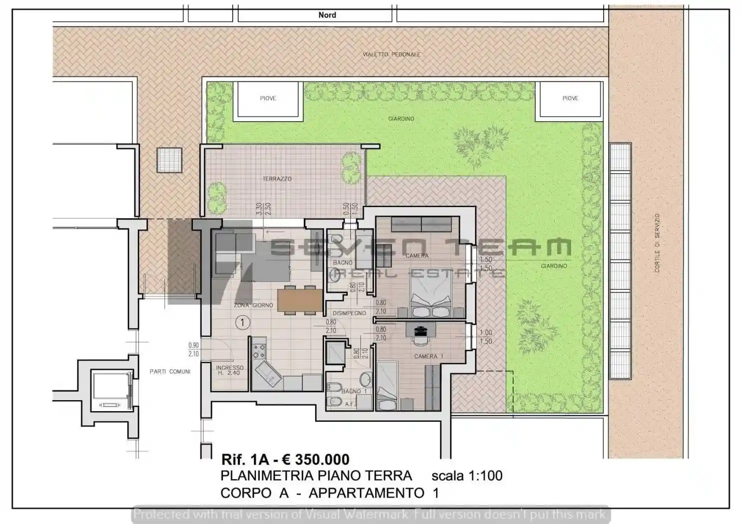 Appartamento in vendita a Brugherio