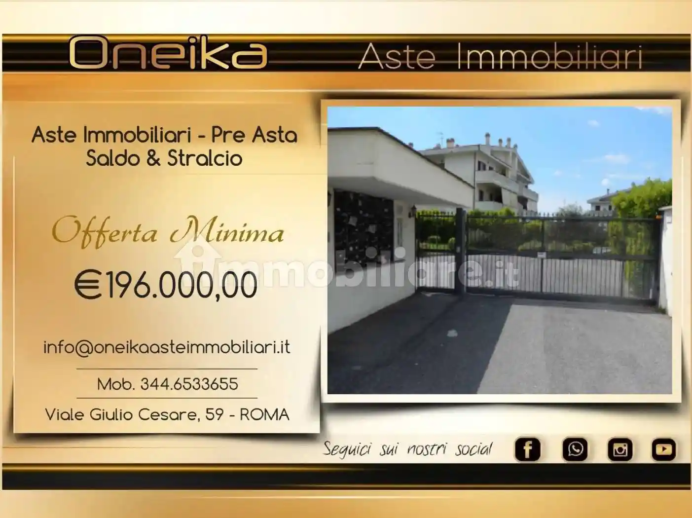 Appartamento in vendita a Roma