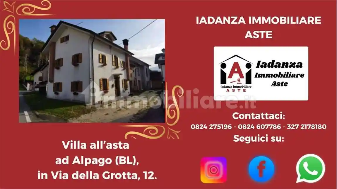 Villa in vendita a Alpago