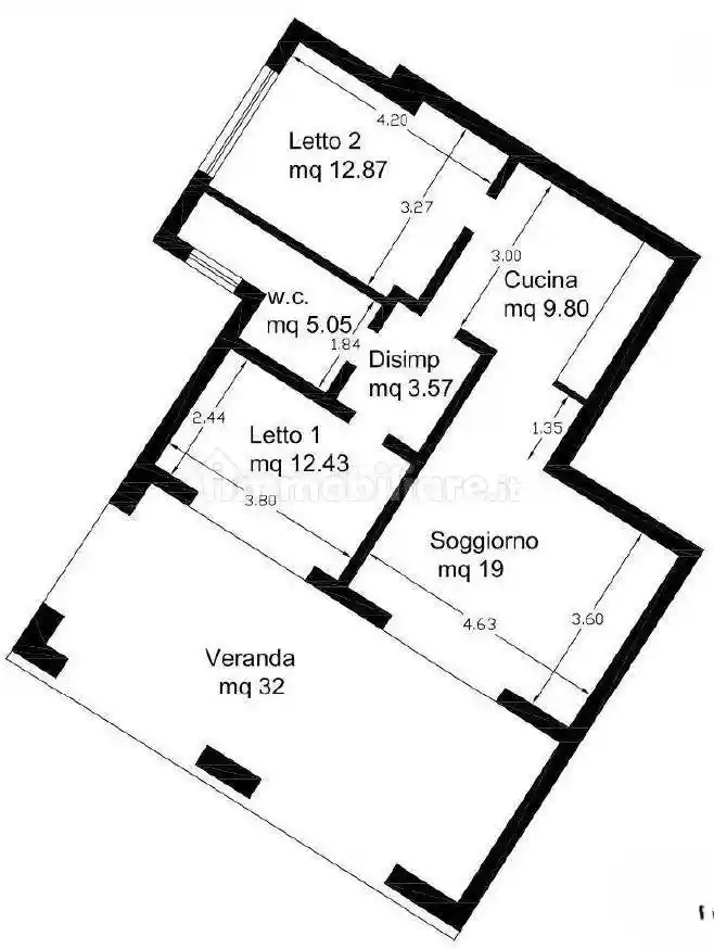 Appartamento in vendita a Arzachena