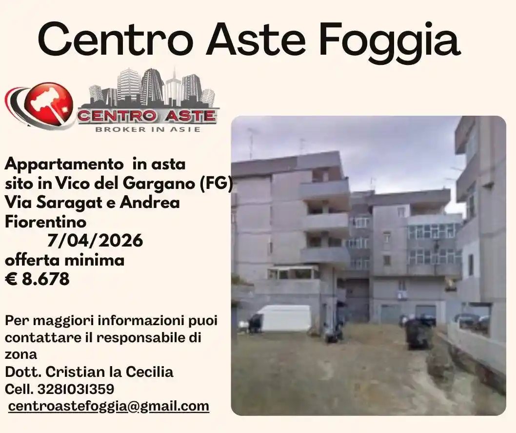 Appartamento in vendita a Vico del Gargano