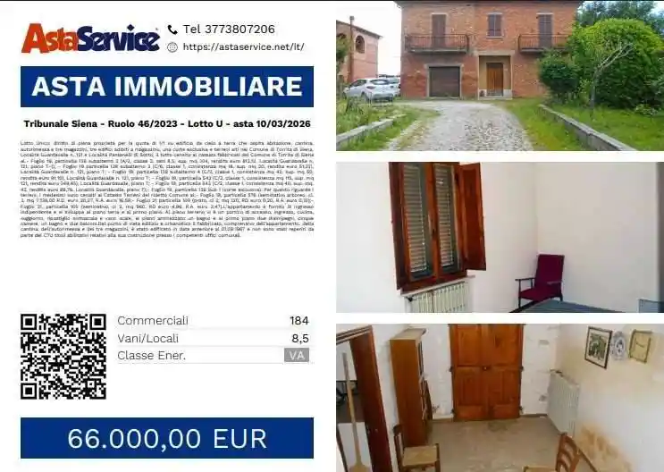 Palazzo - Stabile in vendita a Torrita di Siena