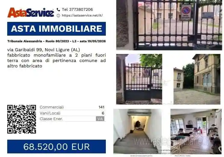 Appartamento in vendita a Novi Ligure