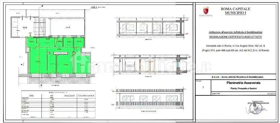 Appartamento in vendita a Roma