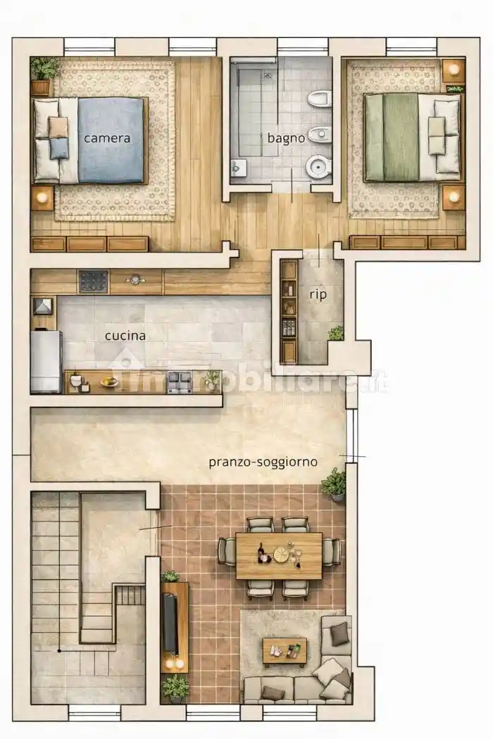 Appartamento in affitto a Torri di Quartesolo