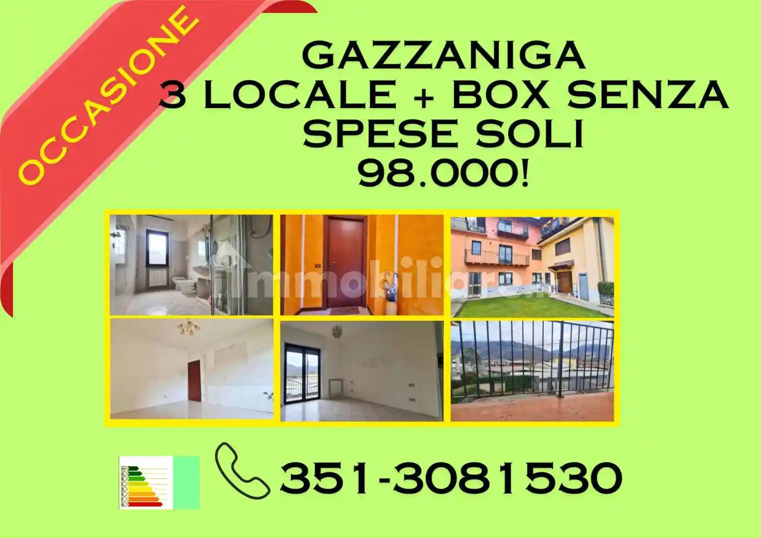 Appartamento in vendita a Gazzaniga