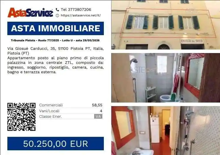 Appartamento in vendita a Pistoia