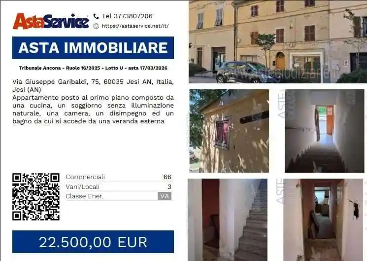 Appartamento in vendita a Jesi