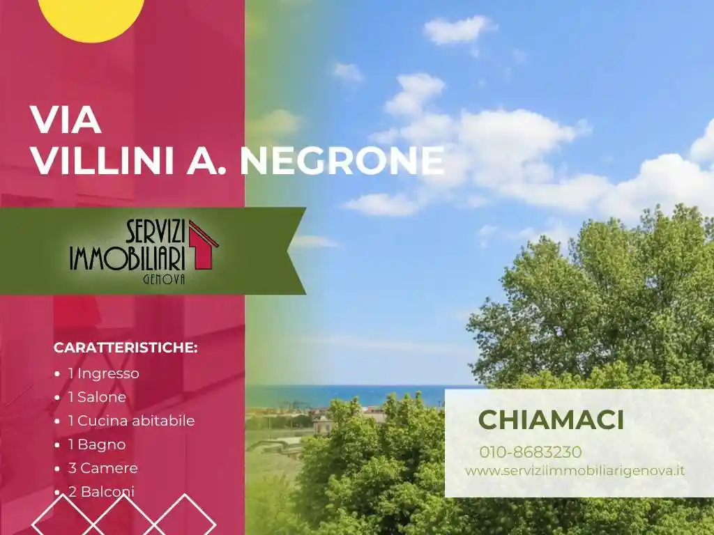 Appartamento in vendita a Genova