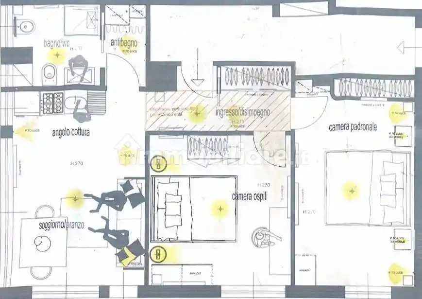 Appartamento in affitto a Massa