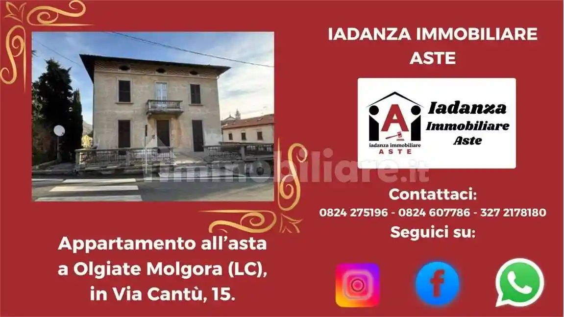 Appartamento in vendita a Olgiate Molgora