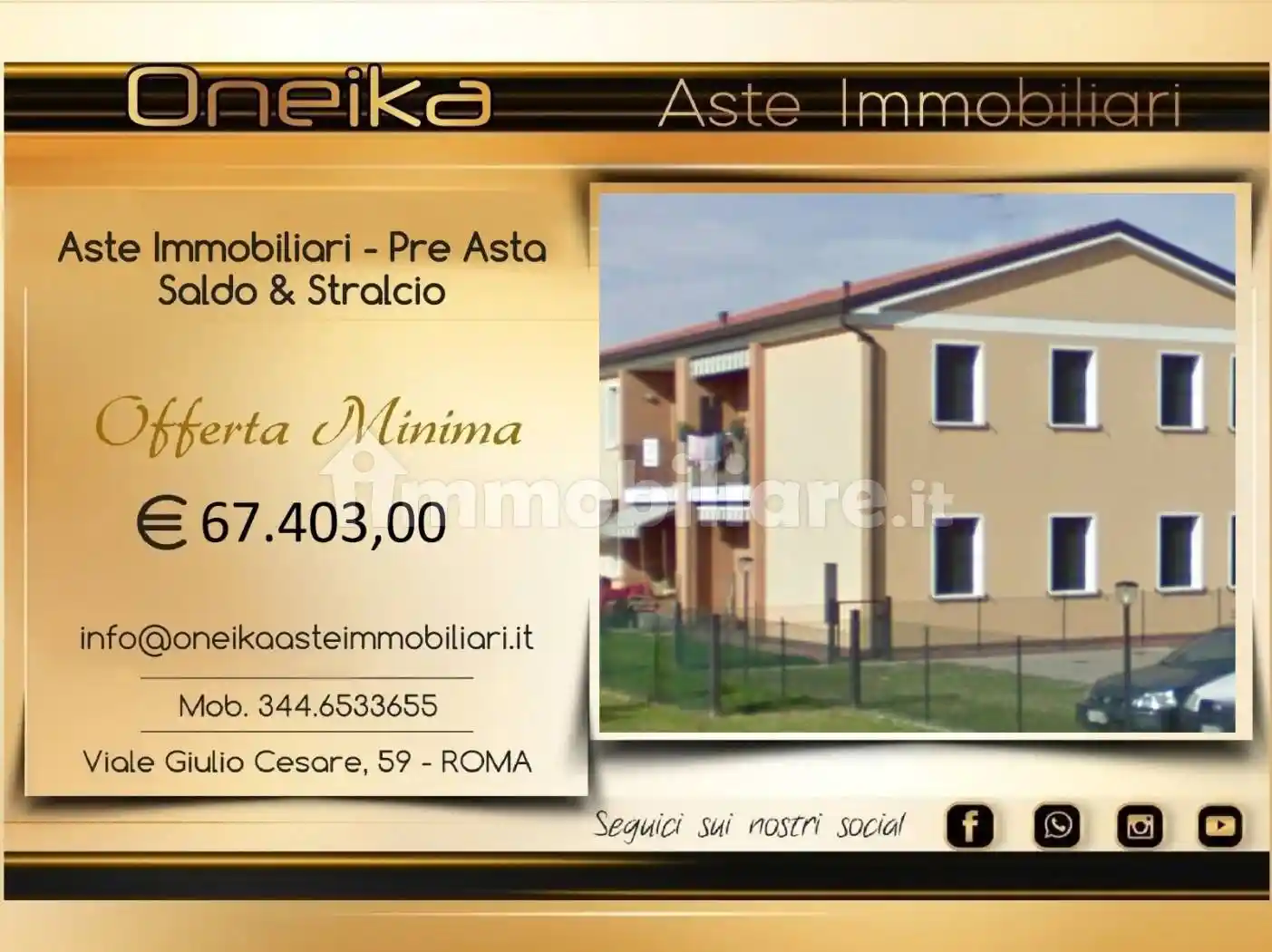 Appartamento in vendita a Mira