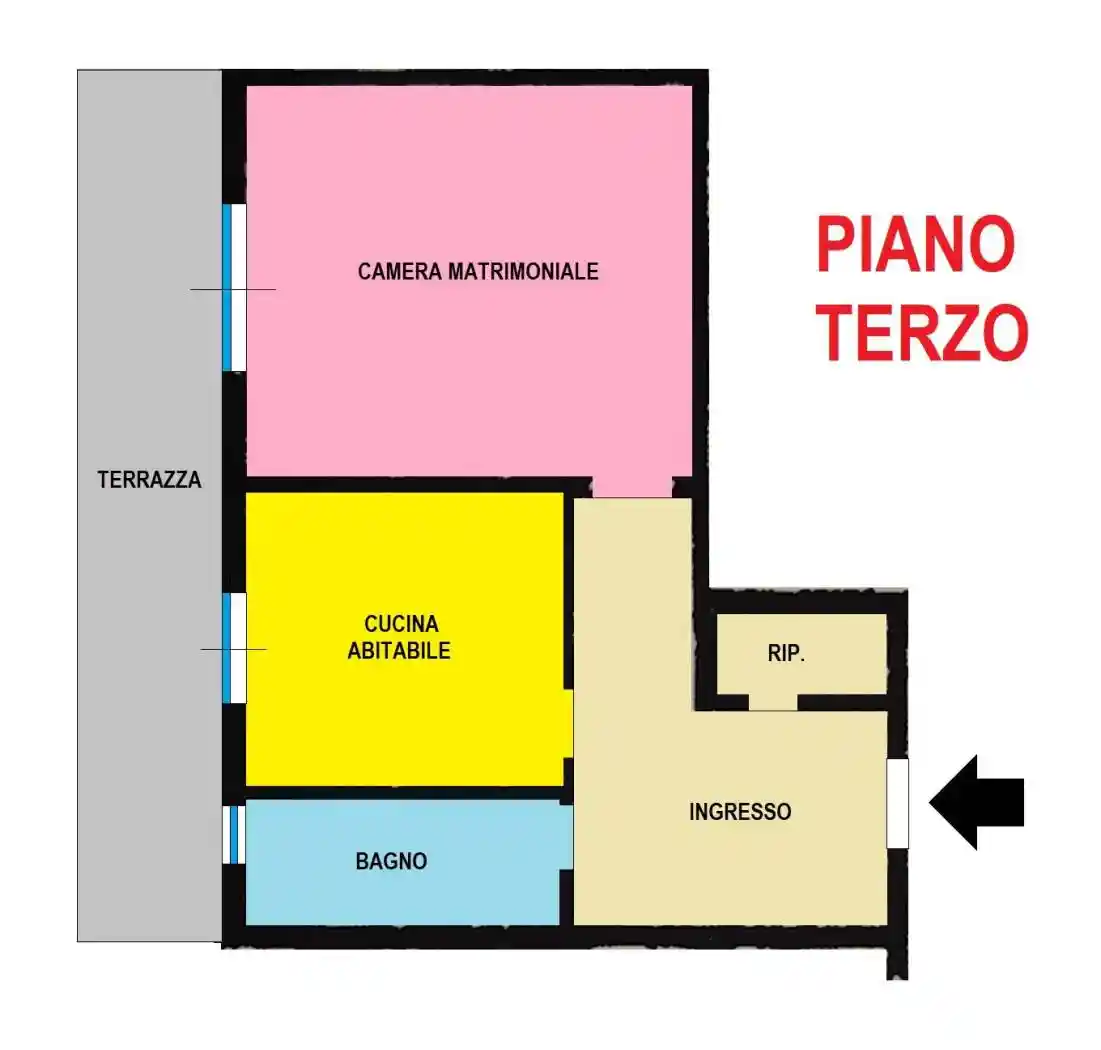 Appartamento in vendita a Campi Bisenzio