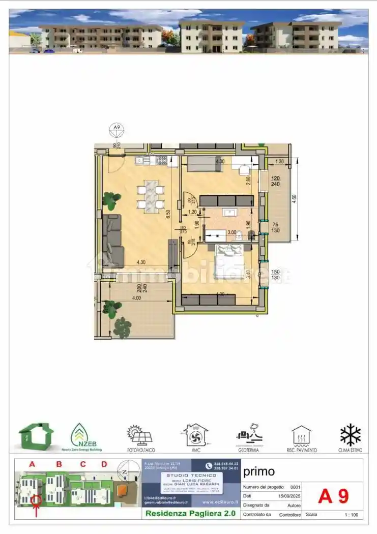Appartamento in vendita a Lainate