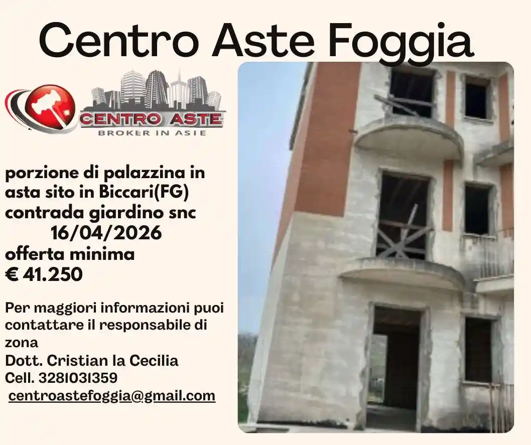 Appartamento in vendita a Biccari