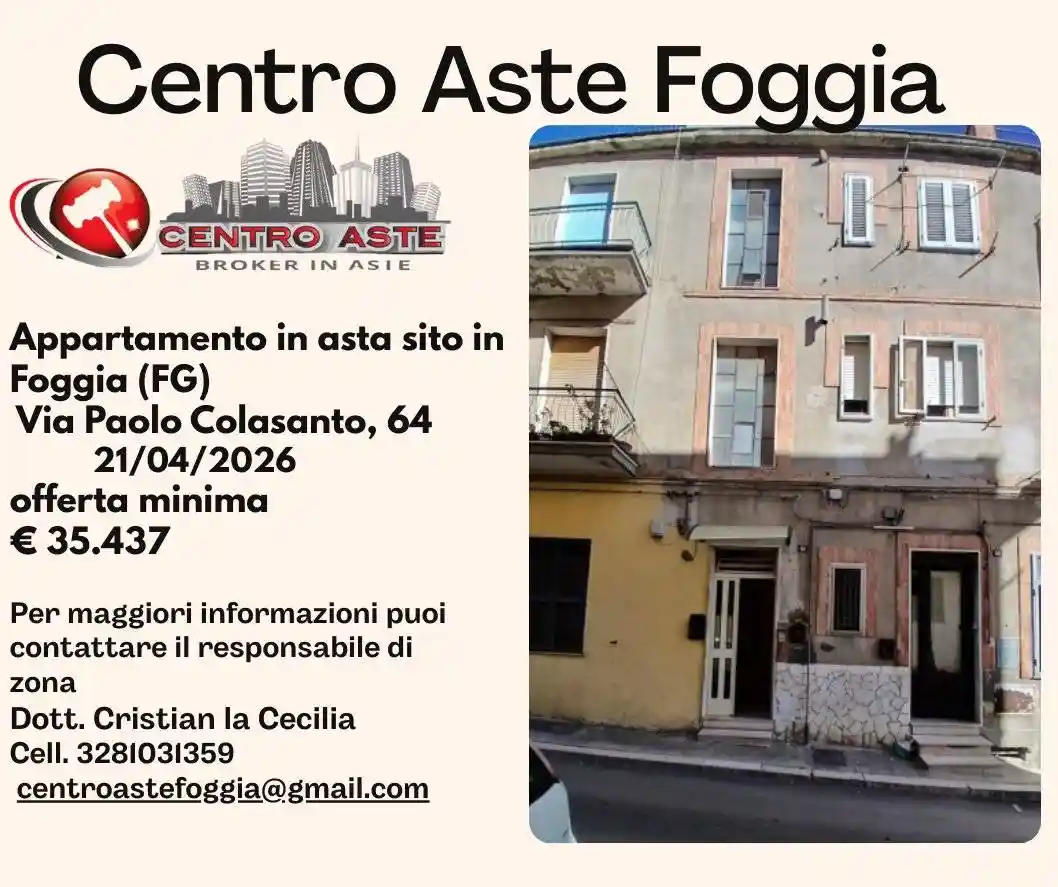 Appartamento in vendita a Lucera