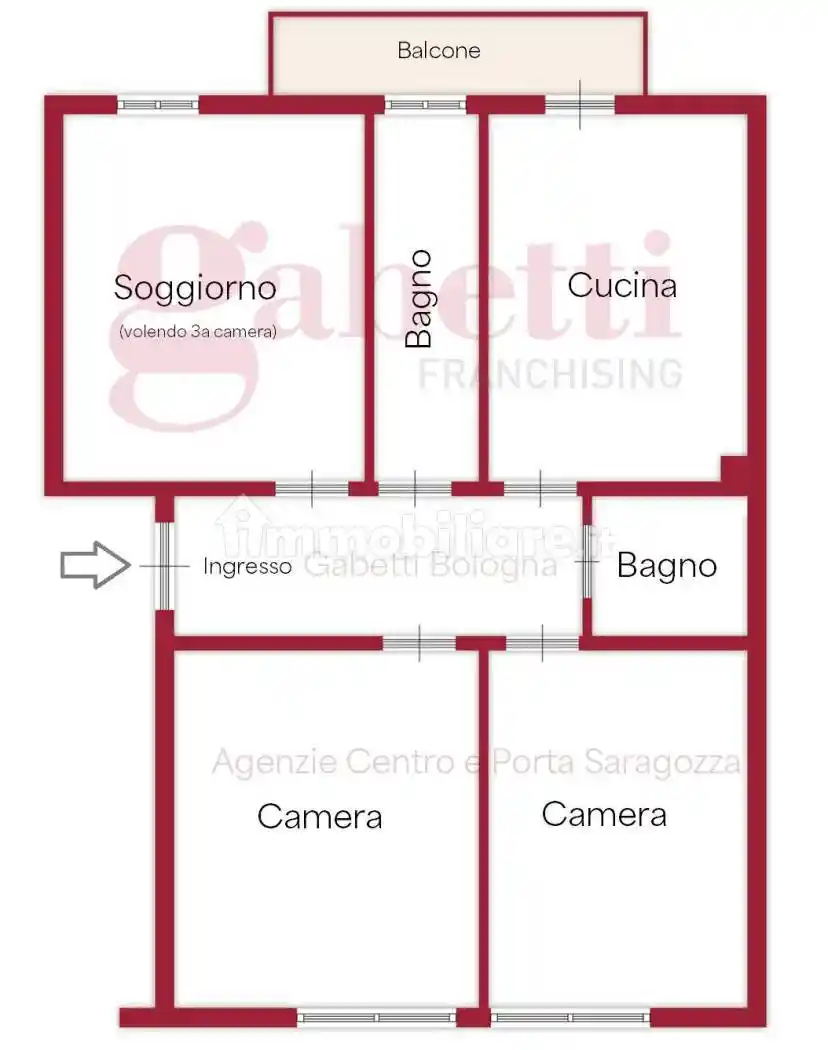 Appartamento in vendita a Bologna