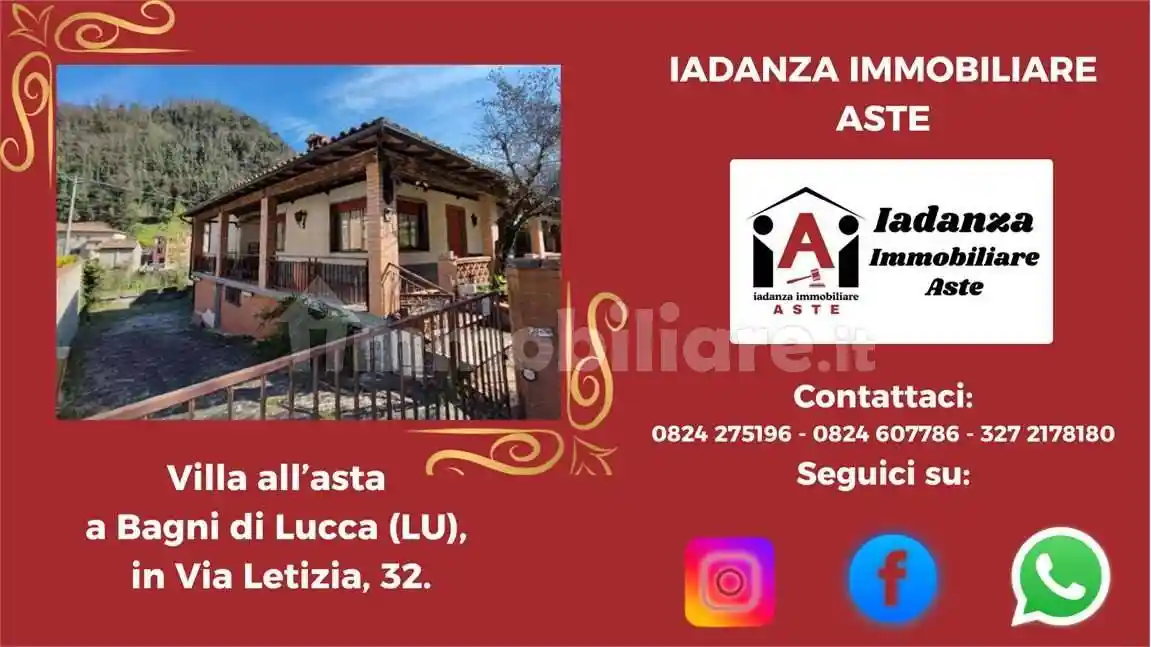 Villa in vendita a Bagni di Lucca