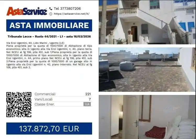 Palazzo - Stabile in vendita a Ugento