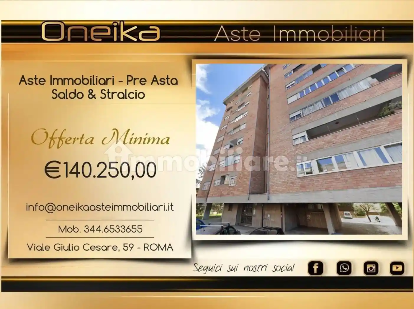 Appartamento in vendita a Roma