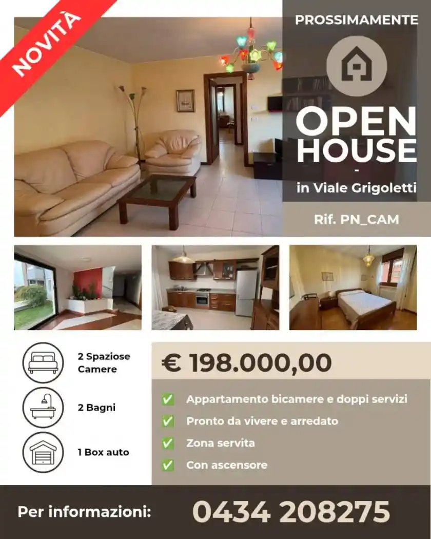 Appartamento in vendita a Pordenone