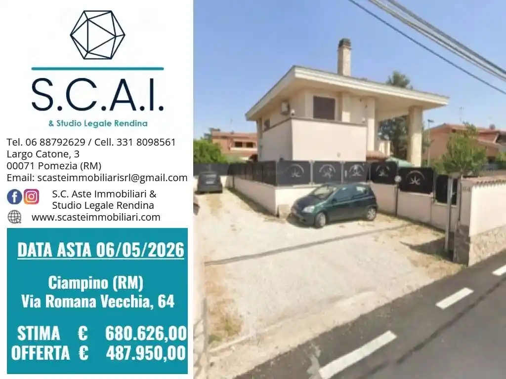 Villa in vendita a Ciampino