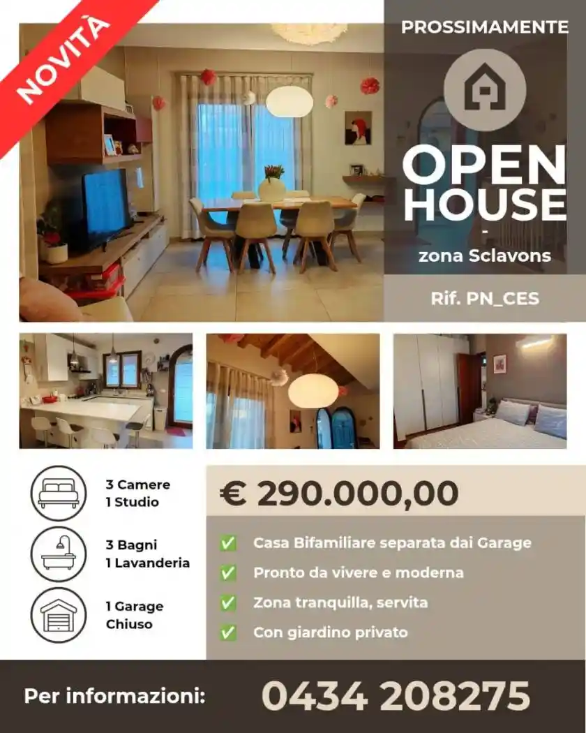 Villa in vendita a Cordenons