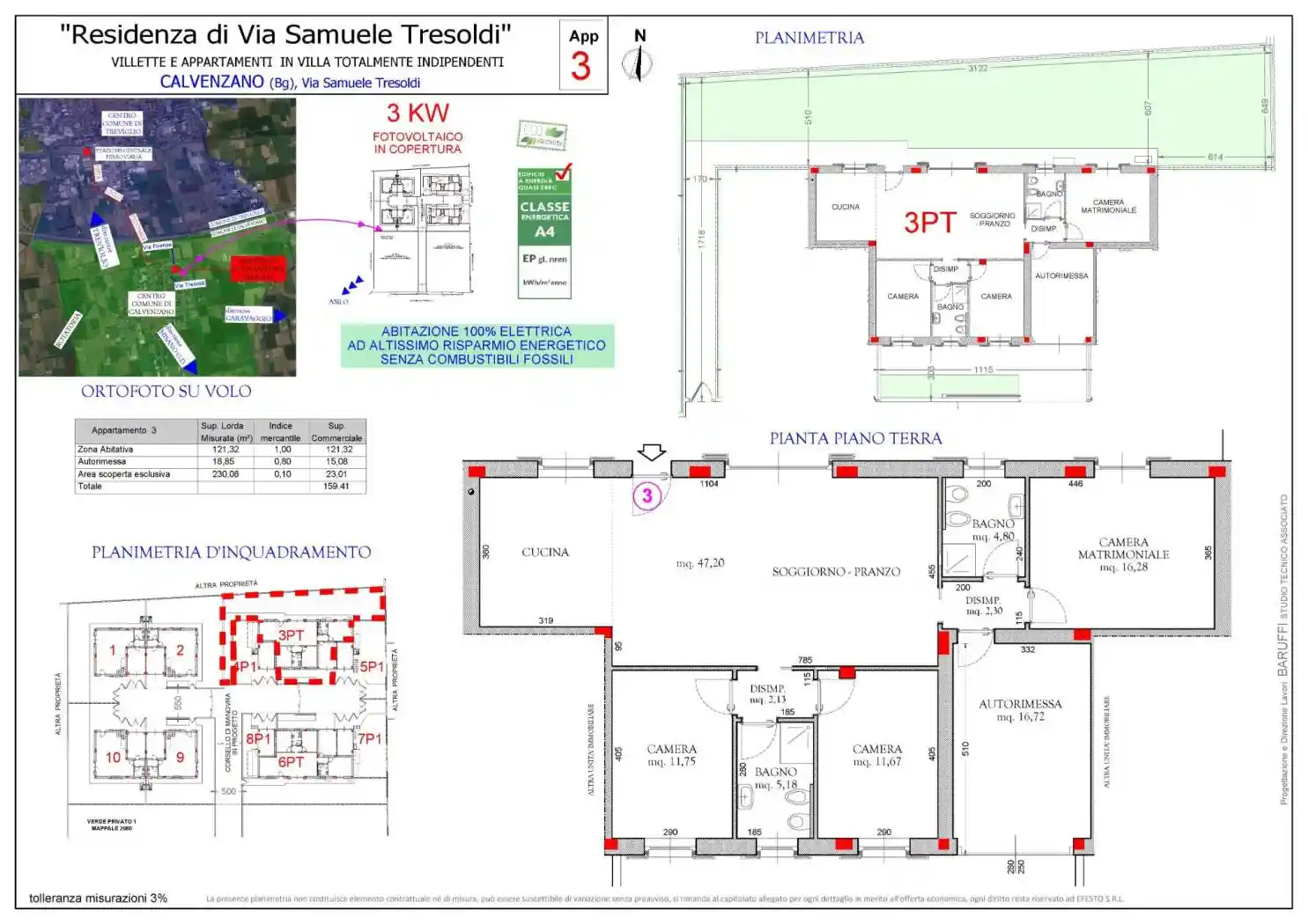 Villa in vendita a Calvenzano