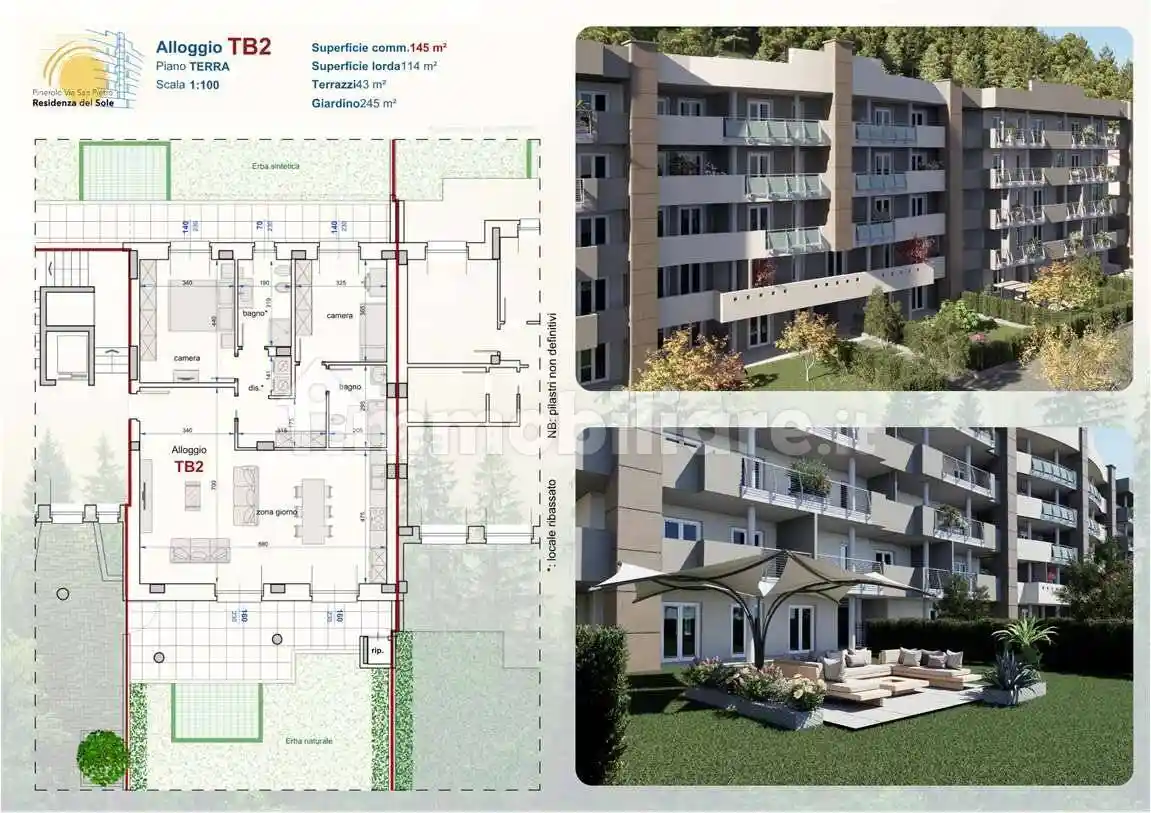 Appartamento in vendita a Pinerolo